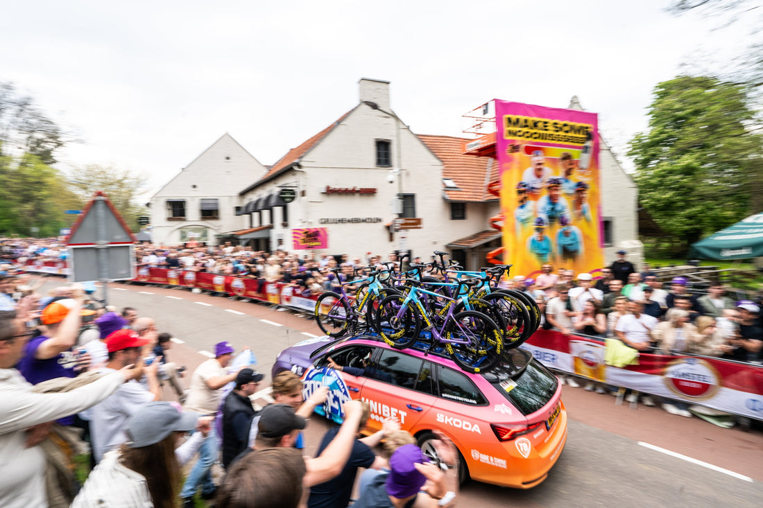 A Beautiful day with our fans in Amstel Gold Race