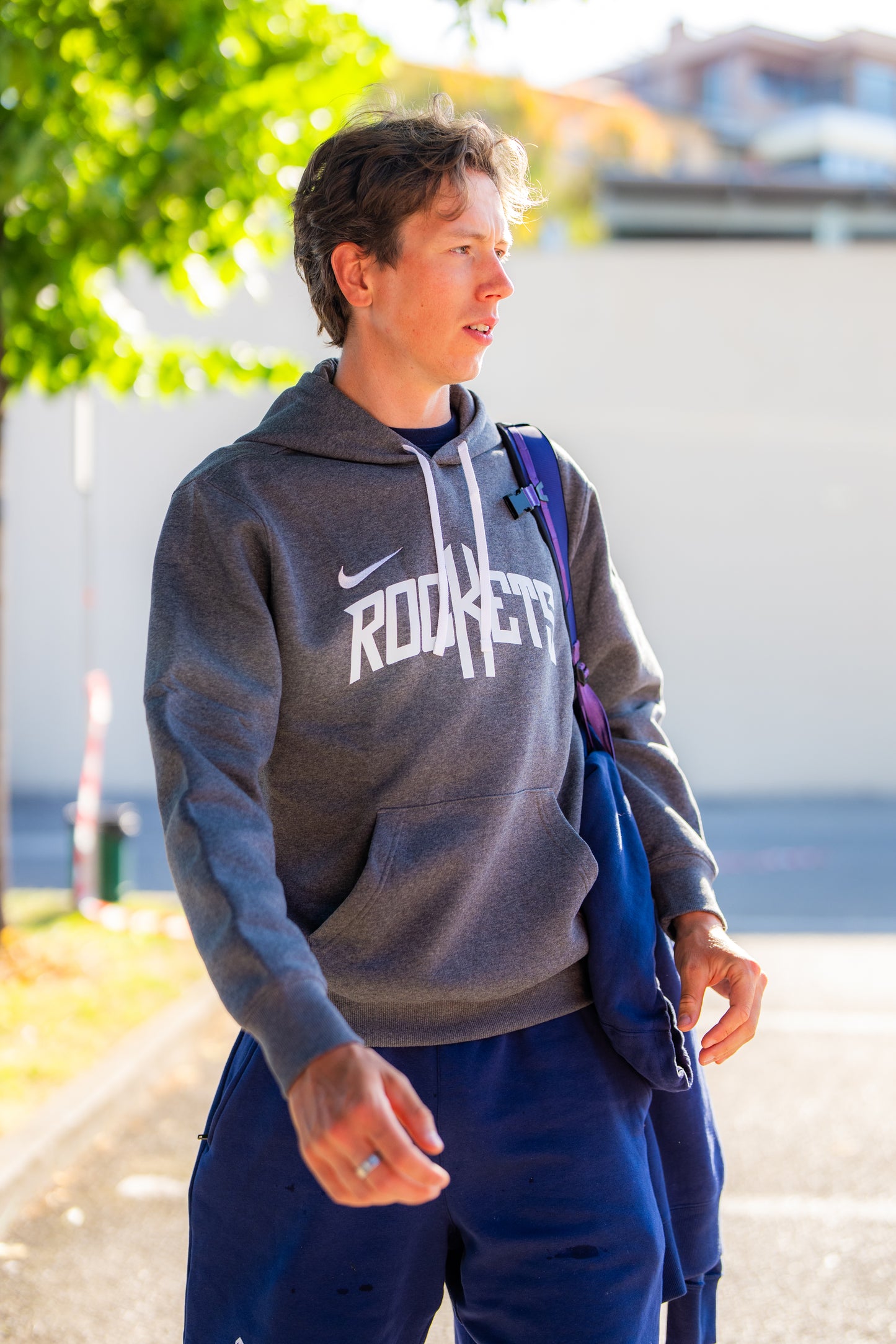 Nike x Rockets Hoodie | Grey