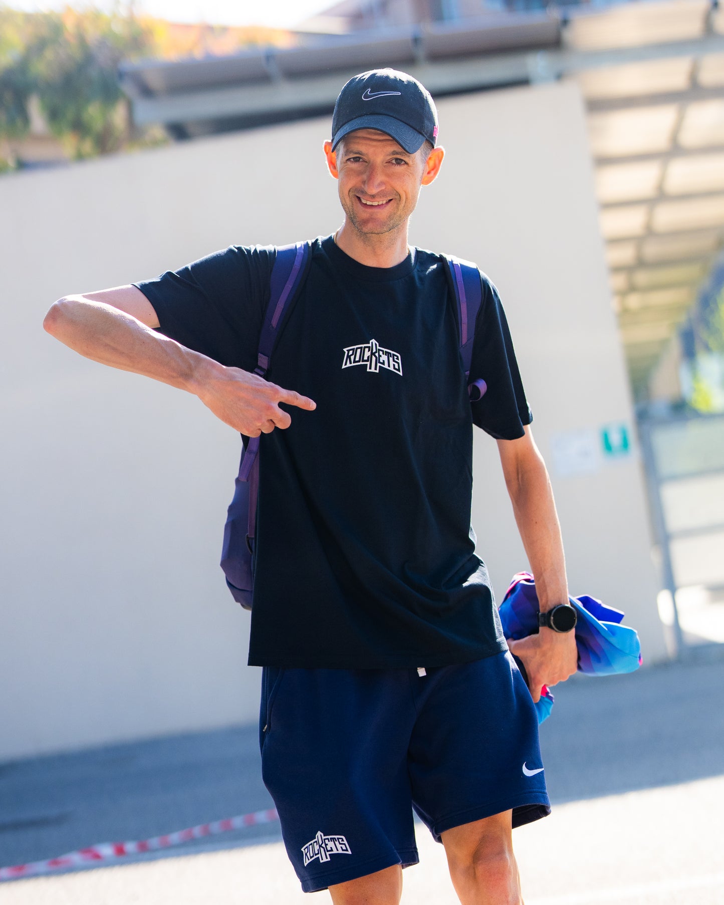 Rockets Essential Tee Navy