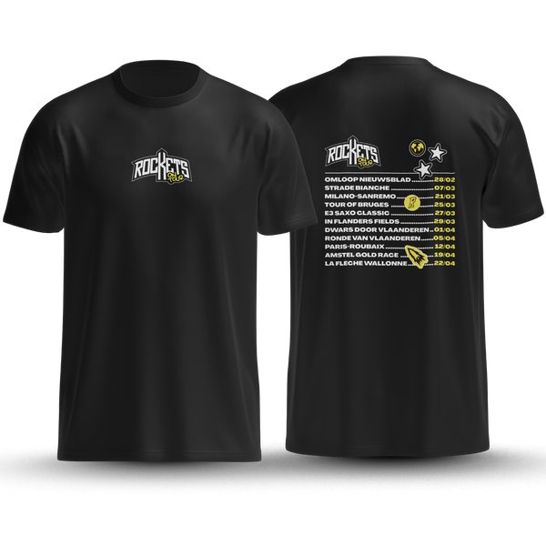 Tour Dates - Rockets on Tour Shirt (Pre-Order)