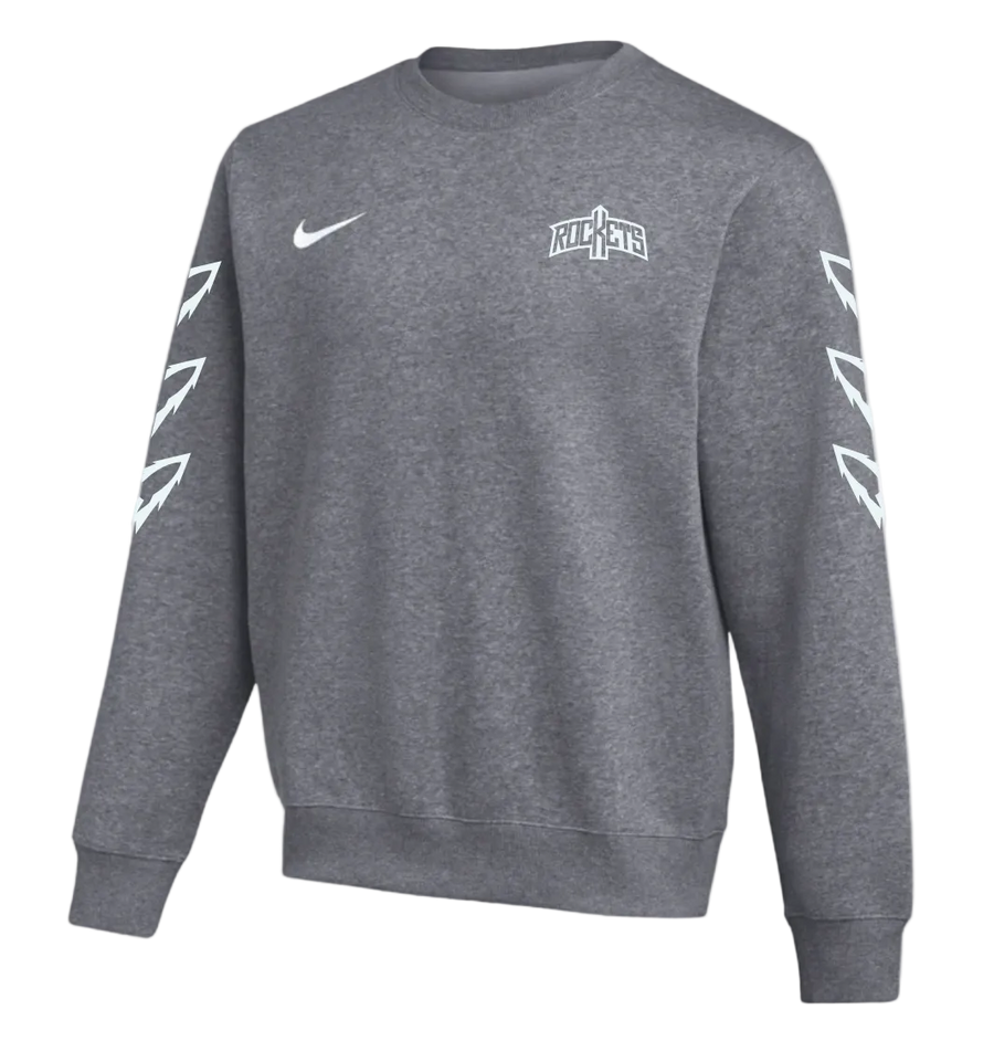 Nike x Rockets Crewneck | Grey