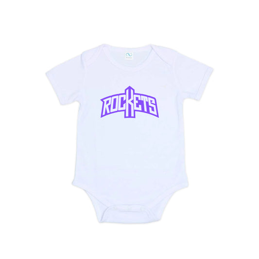 Rockets Babysuit Logo Purple image